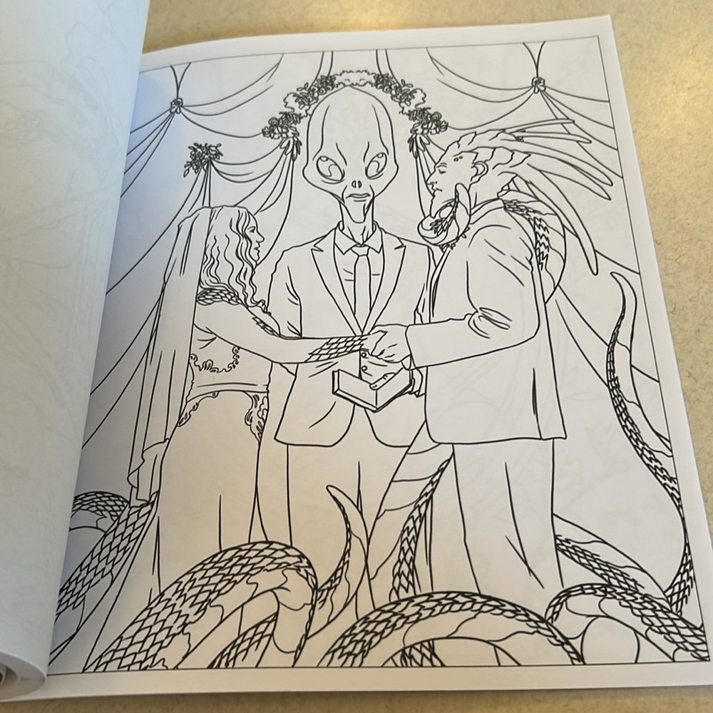 The Exorcist's Coloring Book NWOT Great gift!  🎁 - Picture 10 of 15